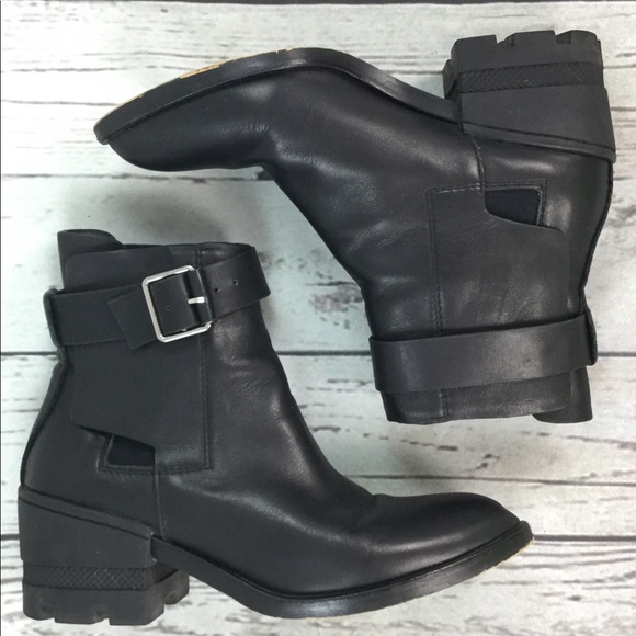 alexander wang buckle boots